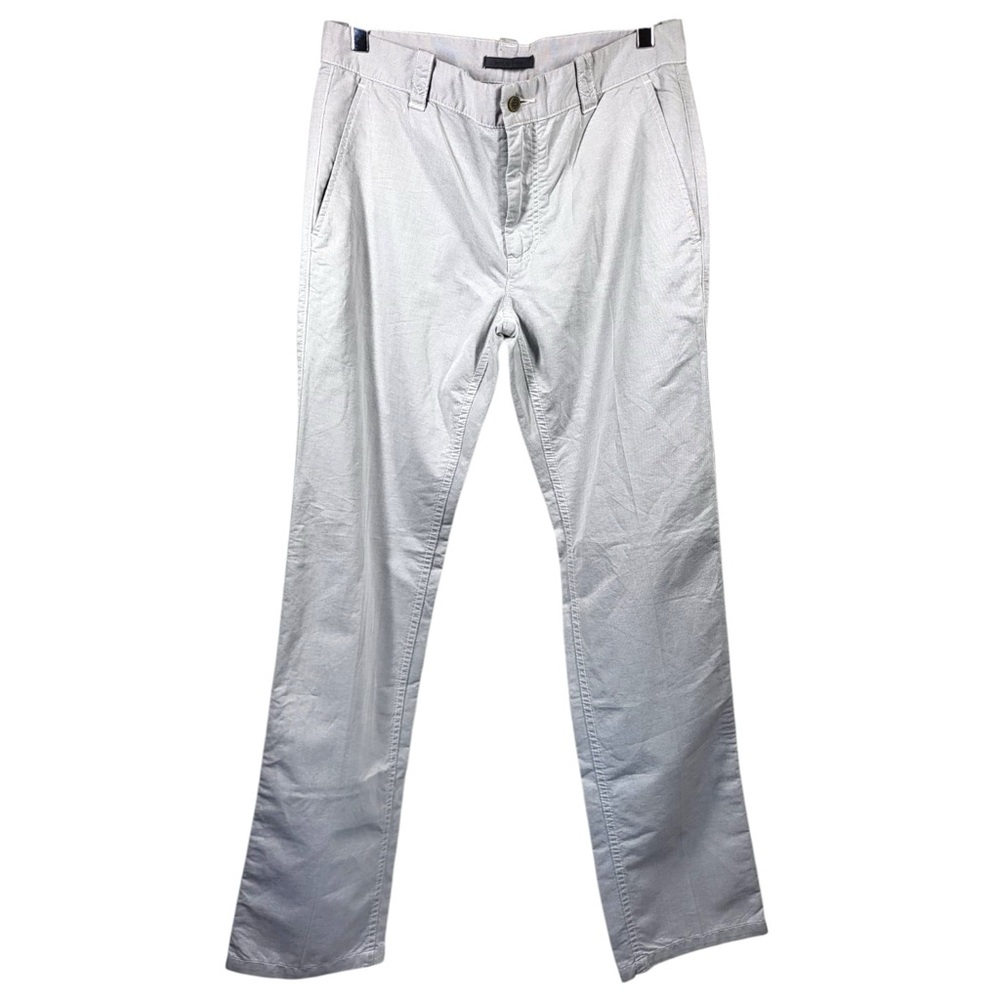 NWT John Varvatos Casual Lightweight Trousers in Light Grey